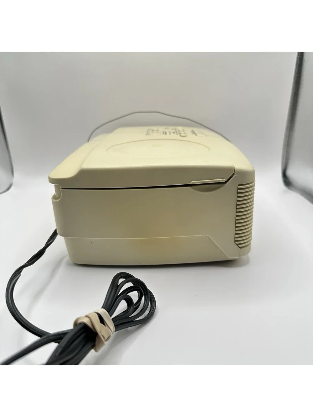 Sony DVD Alarm Clock Radio CD Player Tested Works Cream